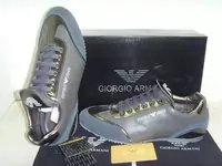 chaussures giorgio armani 2013 populaire man emporio tongue gris clair